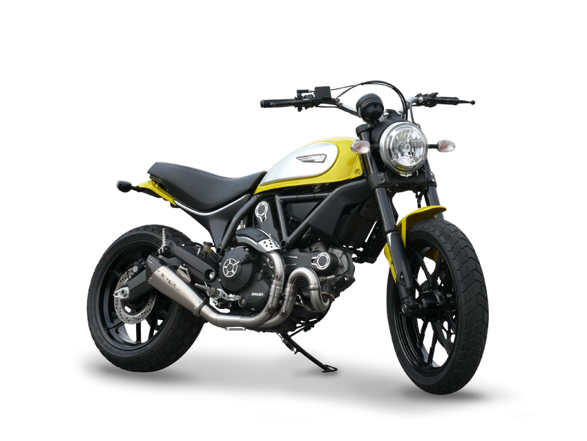 HPCorse - EvoXtreme 260mm Exhaust for Ducati Scrambler 803 '15-'20