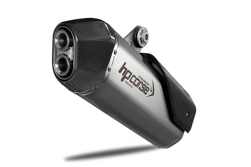 HPCorse - SPS-Carbon Exhaust for Suzuki V-Strom 1000 2017-UP