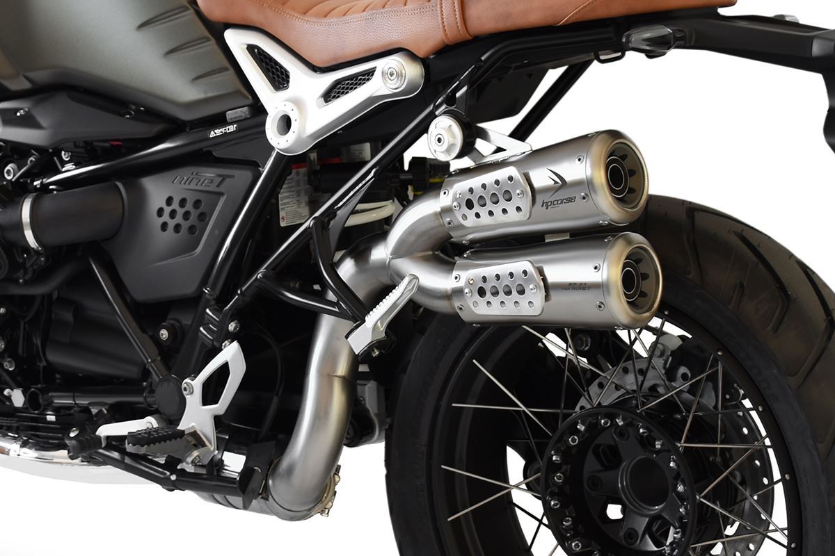 HPCorse - 1 into 2 GP-07 Exhaust for BMW R Nine T 2021-Up