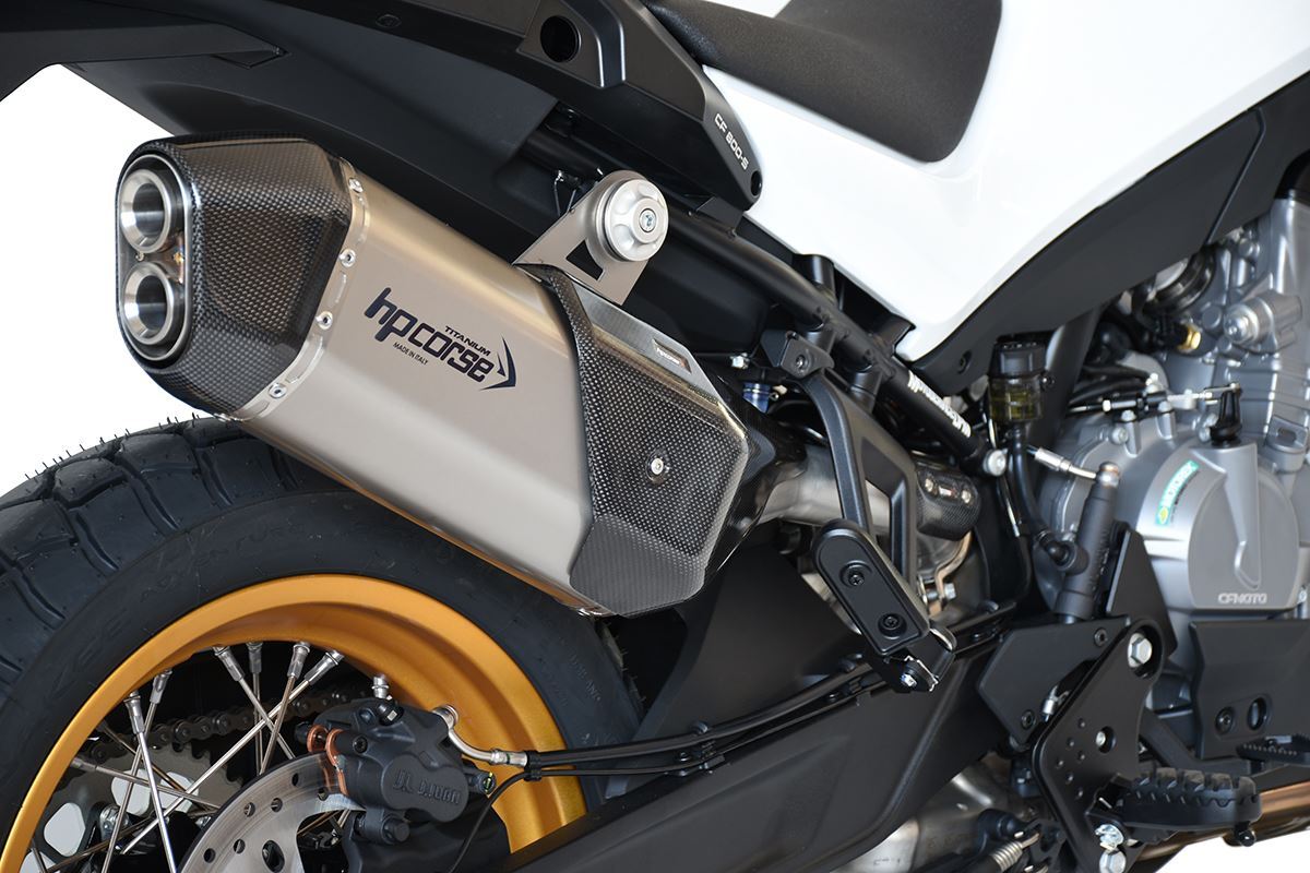 HPCorse - SPS-Carbon Short for CFMoto 800MT 2023-2026