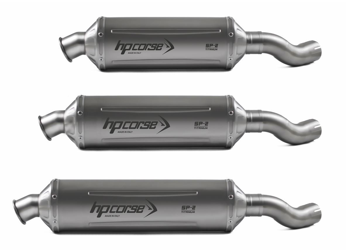 HPCorse - SP-2 Titanium Short for Kove 800X 2025-2026
