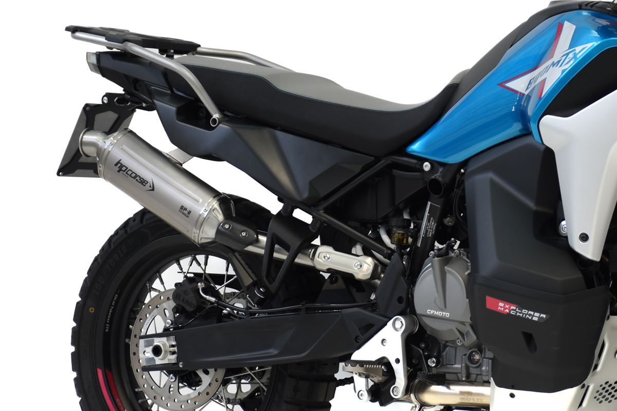 HPCorse - SP-2 Titanium Short for CFMoto 800MT-X 2025-2026