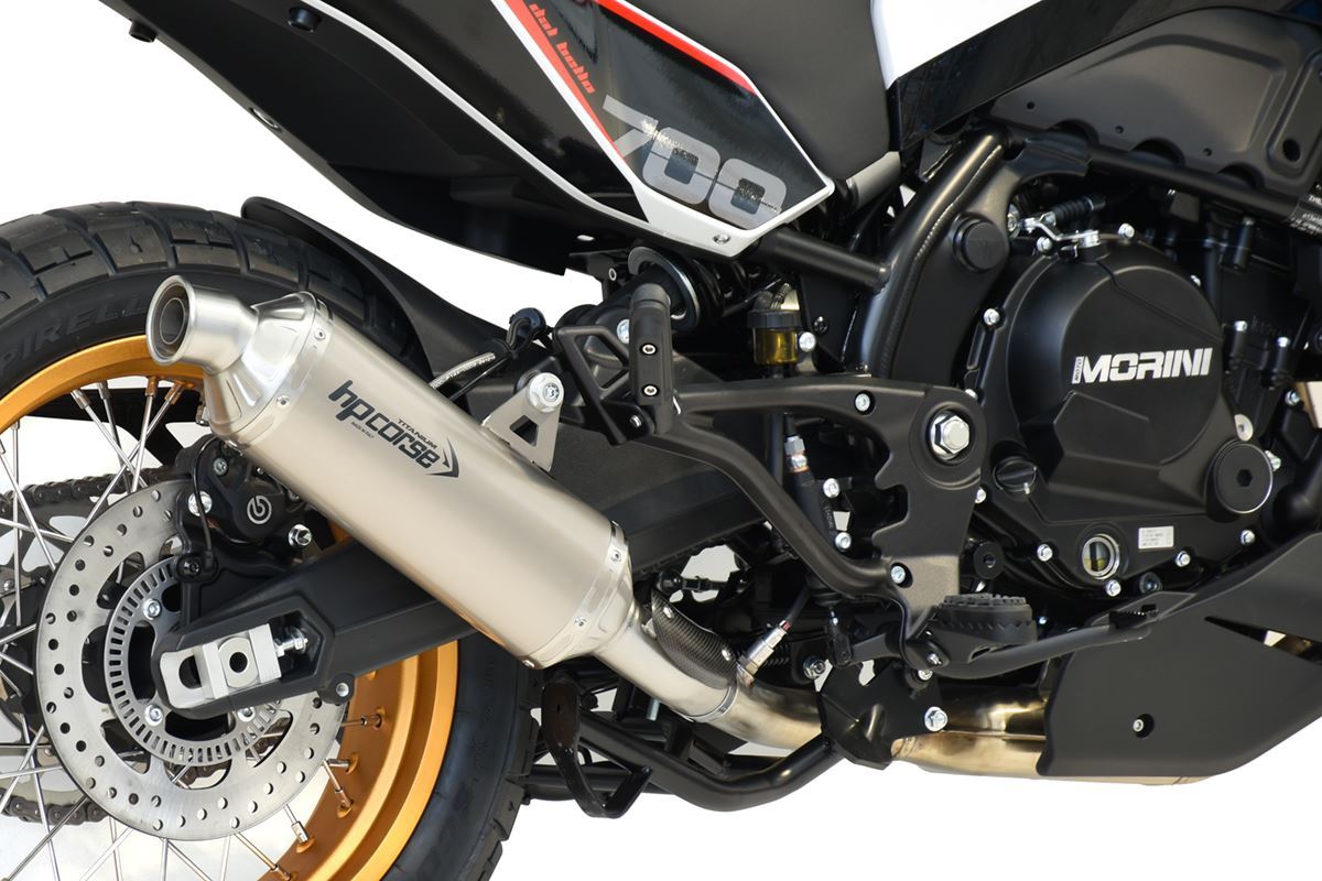 HPCorse - SP-1 Titanium EVO Short for Moto Morini X-CAPE 700 2025-2026