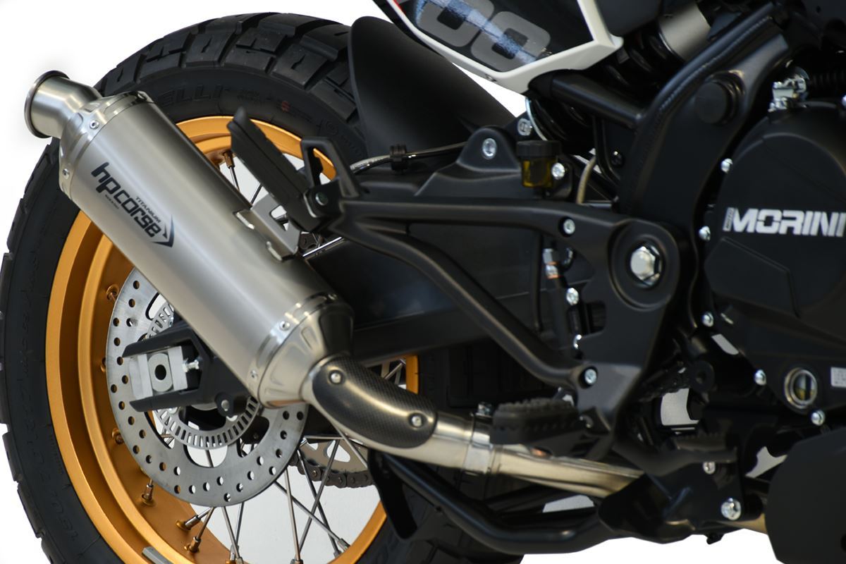 HPCorse - SP-1 Titanium EVO Short for Moto Morini X-CAPE 700 2025-2026
