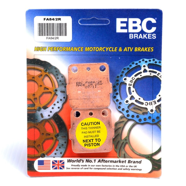EBC-FA84/2R EBC BRAKE PAD FA84/2R 840655078968