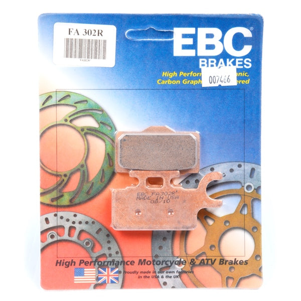 EBC-FA302R EBC BRAKE PAD FT FA302R 840655069676