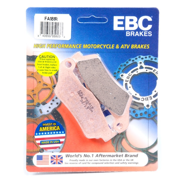 EBC-FA181R EBC BRAKE PAD FT/RR FA181R 840655059233