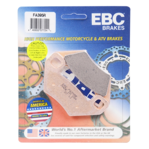 EBC-FA395R EBC BRAKE PAD FA395R 840655077244