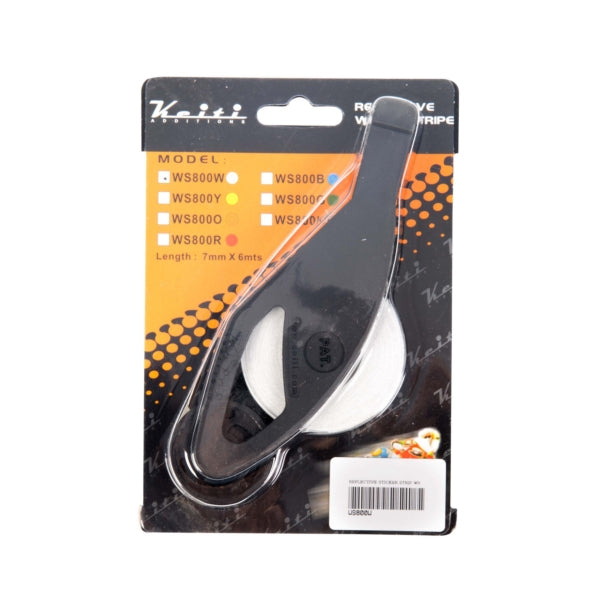 Keiti-WHEEL STRIP REFLECTIVE WHITE WS800W OS800W