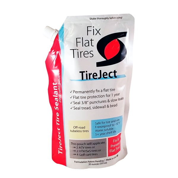 TireJect-TIRE SEALANT 20OZ REFILL POUCH 656727533286 1656727533286