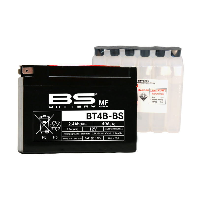 BS Battery - BS MF - BT4B-BS (YT4B-BS)