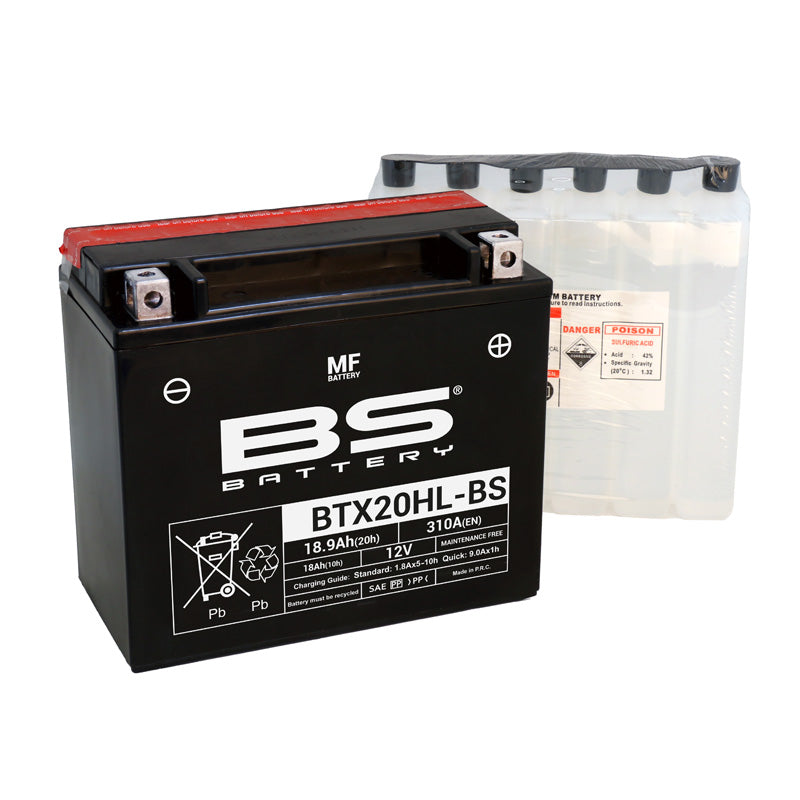 BS Battery - BS MF - BTX20HL-BS (YTX20HL-BS)