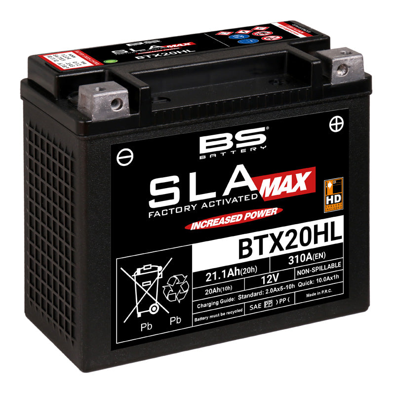 BS Battery - BS SLA MAX - BGZ20HL (FA) (Replaces 054934)