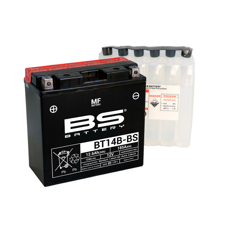 BS Battery - BS MF - BT14B-BS (YT14B-BS)