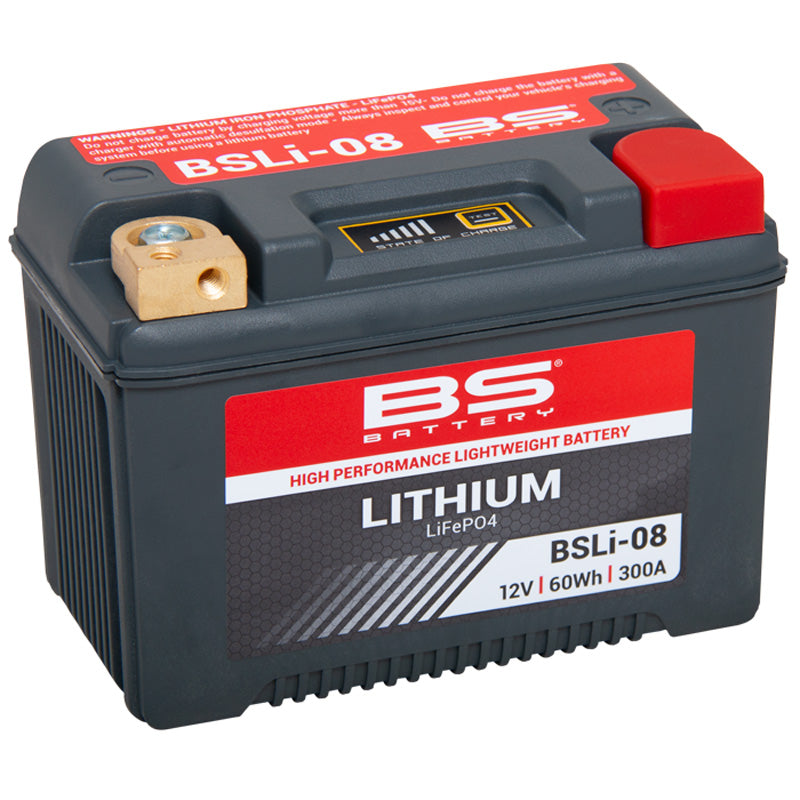 BS Battery - BS Lithium - BSLI-08/300CCA/60WH