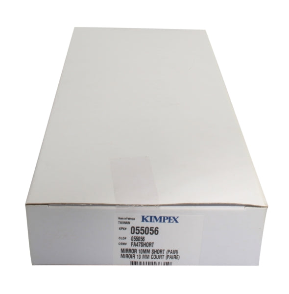 Kimpex-MIRROR 10MM SHORT (PAIR) FA47SHORT