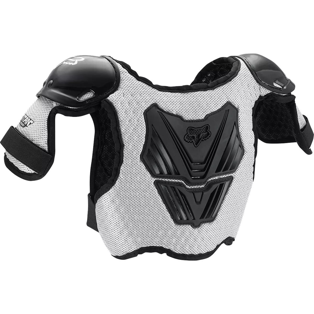 Fox Racing - Kids - Peewee Titan Roost Deflector-Black/Silver (06053-464)