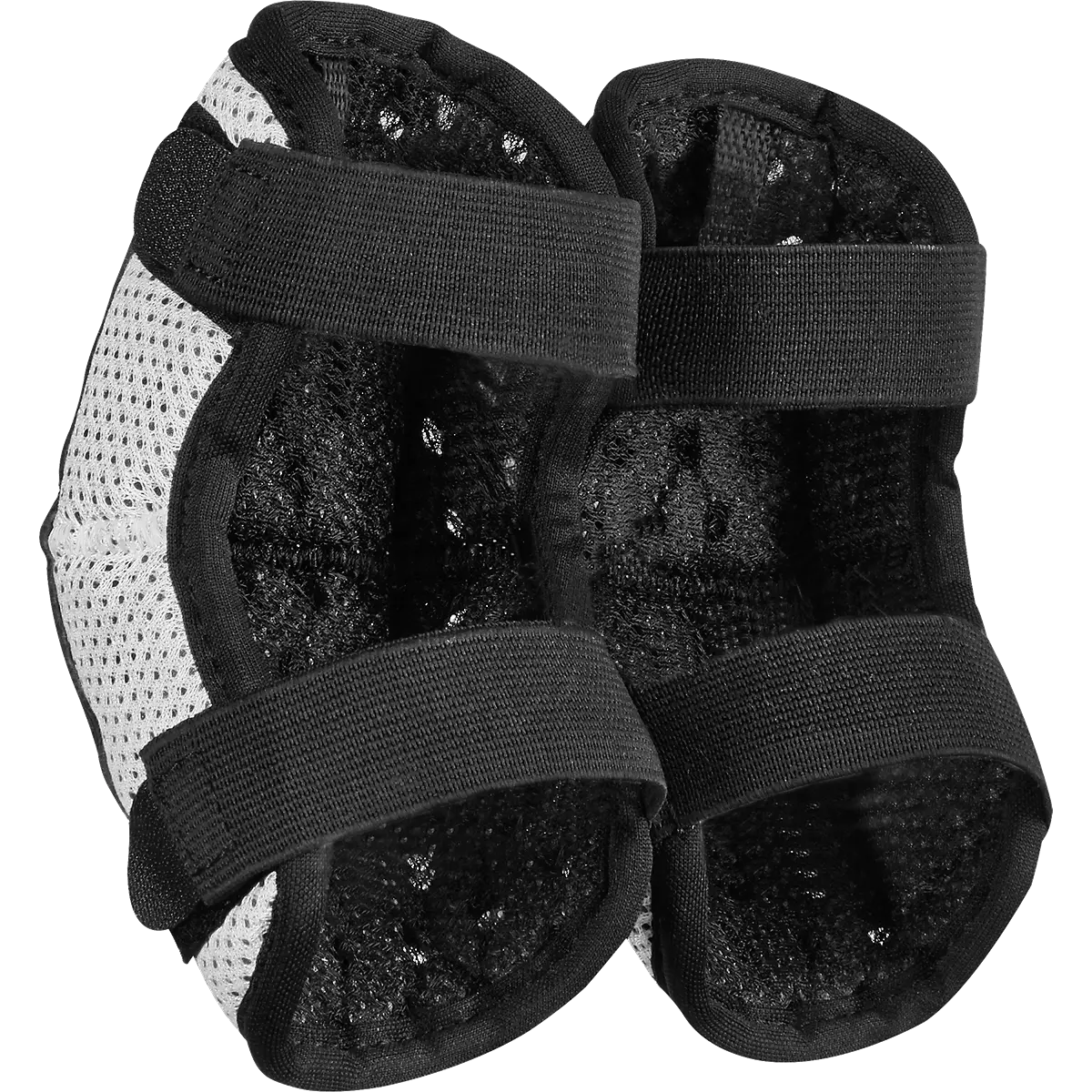 Fox Racing - Peewee Titan Elbow Guard-Black/Silver (08038-464)
