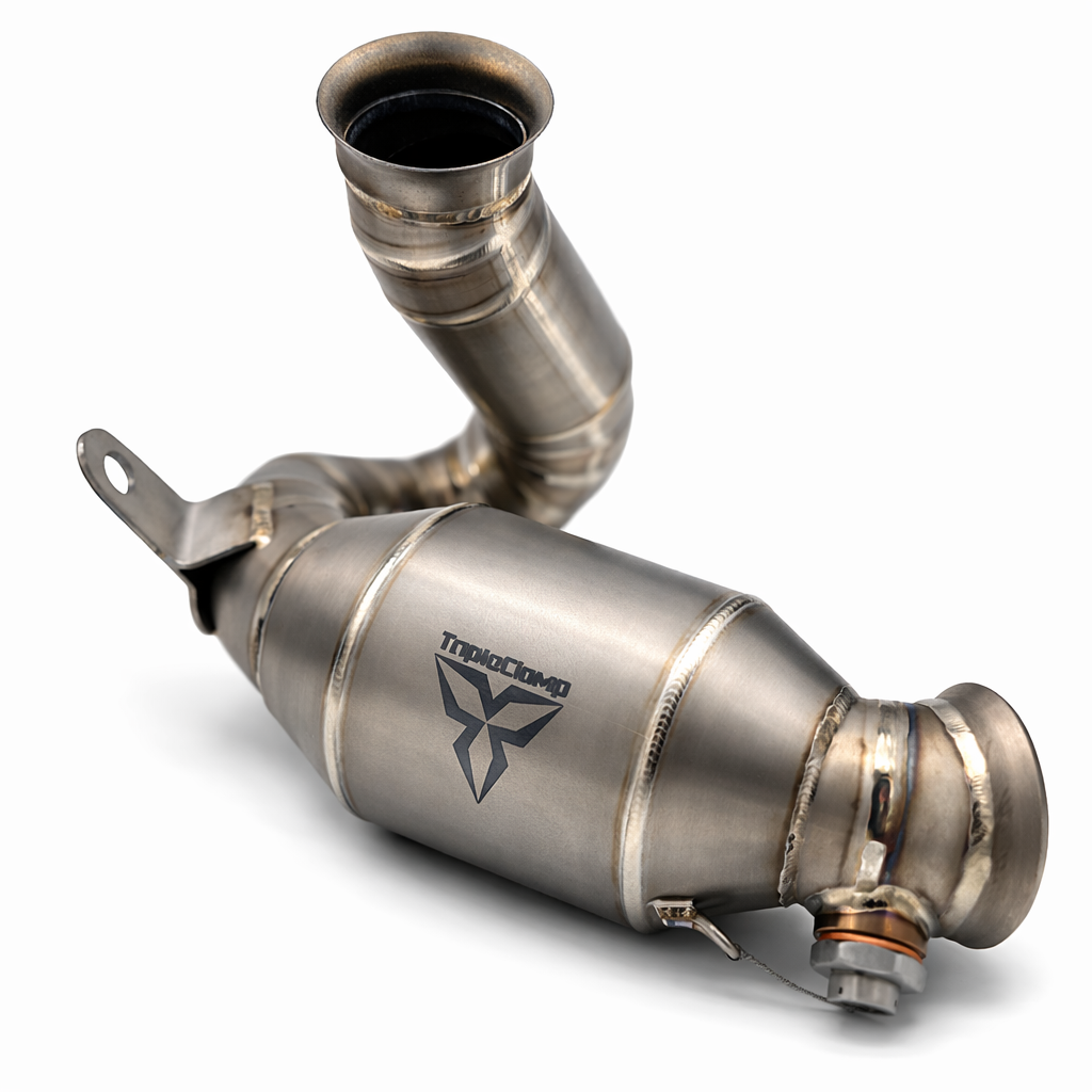 TripleClamp Moto - DeCat Link Pipe for KTM 790/890 Adventure/R & Husqvarna Norden 901