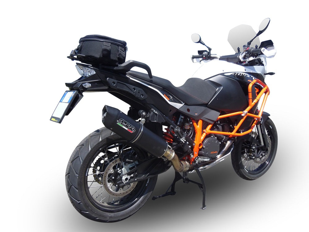 GPR-Exhaust---Furore-Nero-RACING-Slip-on-for-LC-8-Adventure-1190-from-2013-to-2016-Link-Pipe