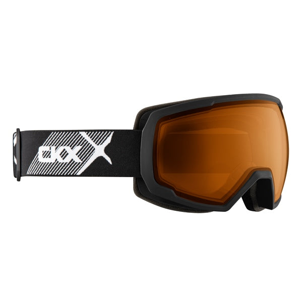 CKX-GOGG WIN LEOPARD BK MAT DL/AMBER 120373