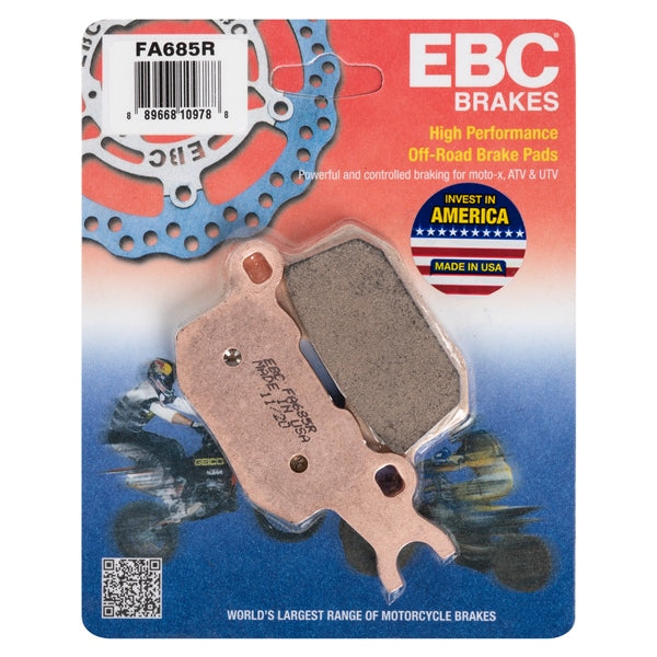 EBC-FA685R EBC BRAKE PAD FA685R 889668109788