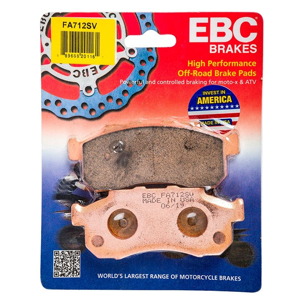EBC-FA712SV EBC BRAKE PAD FA712SV 889668201161
