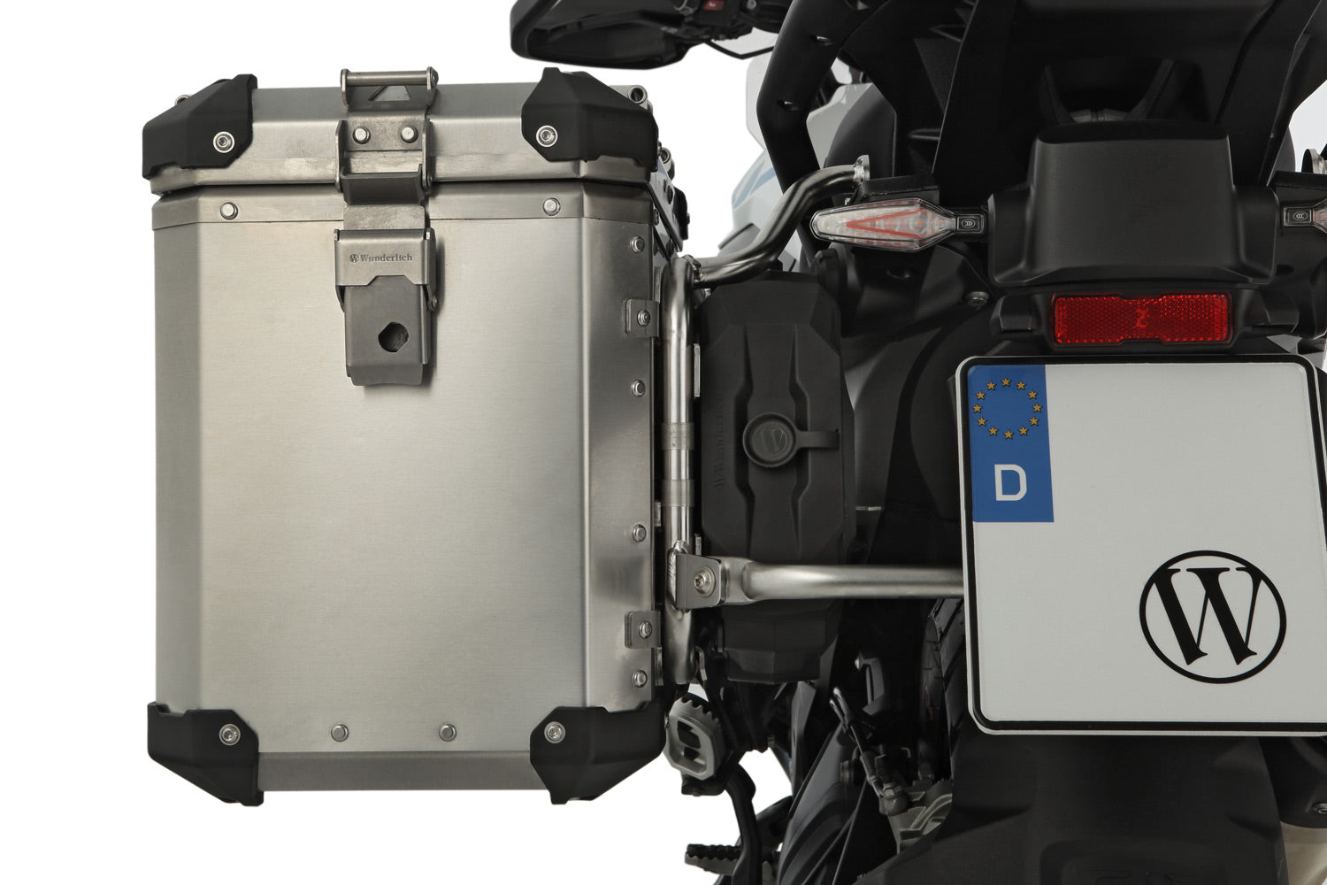 Wunderlich Toolbox with programmable lock suitable for Wunderlich luggage rack - complete your BMW ✔ Premium components ✔