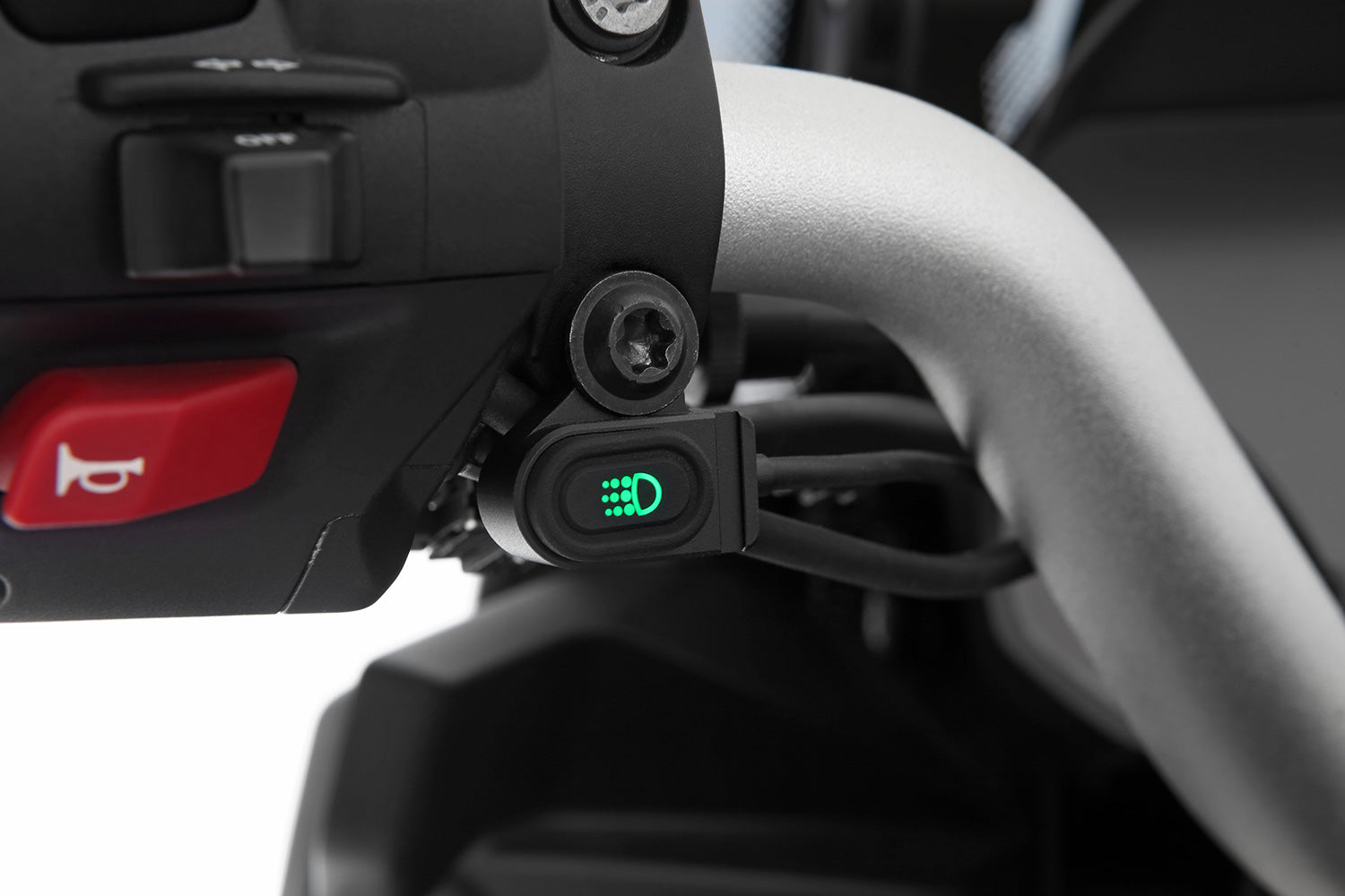 Wunderlich MICROFLOOTER 3.0 Auxillary headlight R 1300 GS - complete your BMW ✔ Premium components ✔ Integrated design ➜ Order now