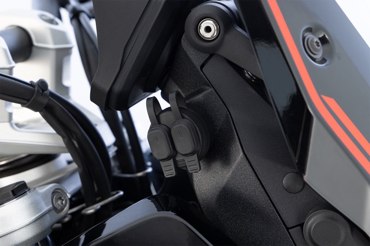 Wunderlich - Dual USB / USB-C Socket with Socket Relocation for the R 1300 GS Adventure