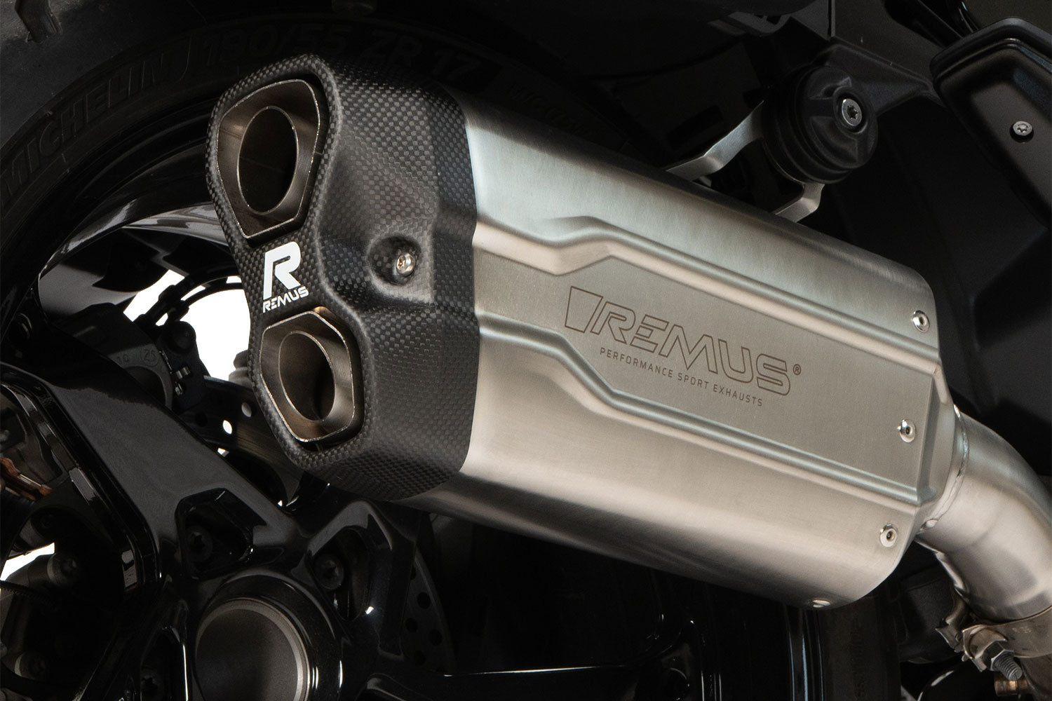 Remus - Slip on Rear Silencer for R 1300 RT 8 2.0