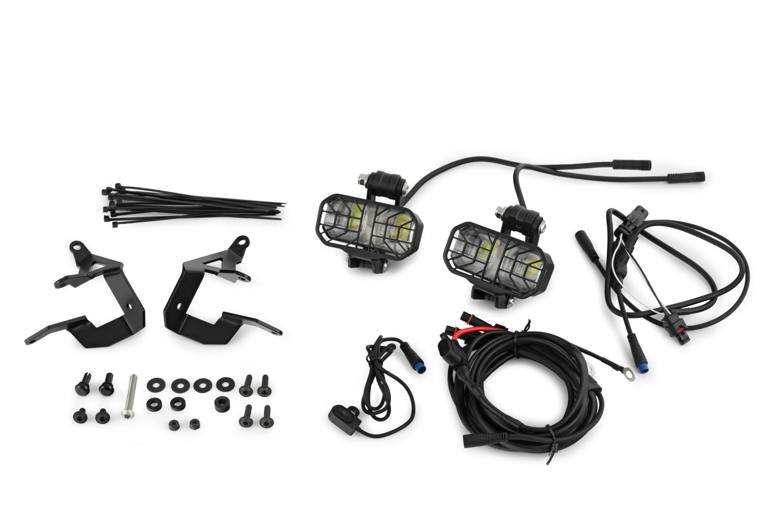 Wunderlich - LED Auxiliary Headlights Microflooter 3.0 for R 1300 RS
