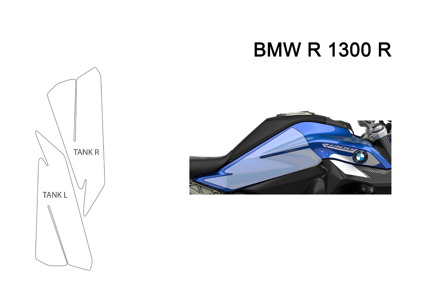 PremiumShield - Tank Protection for R 1300 R