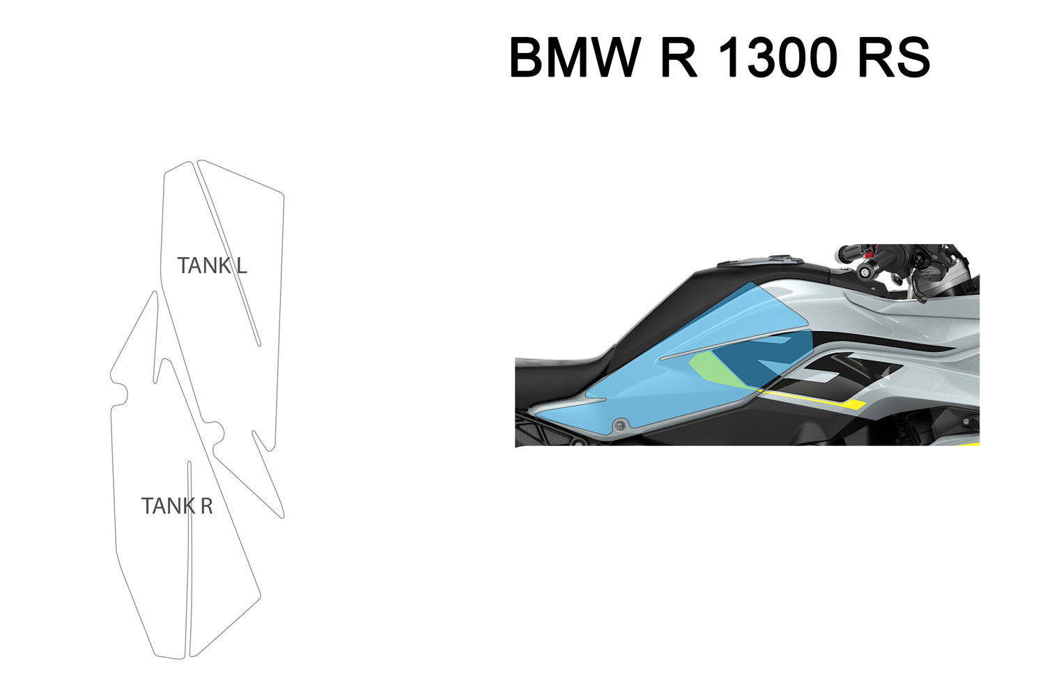 PremiumShield - Tank Protection for R 1300 RS