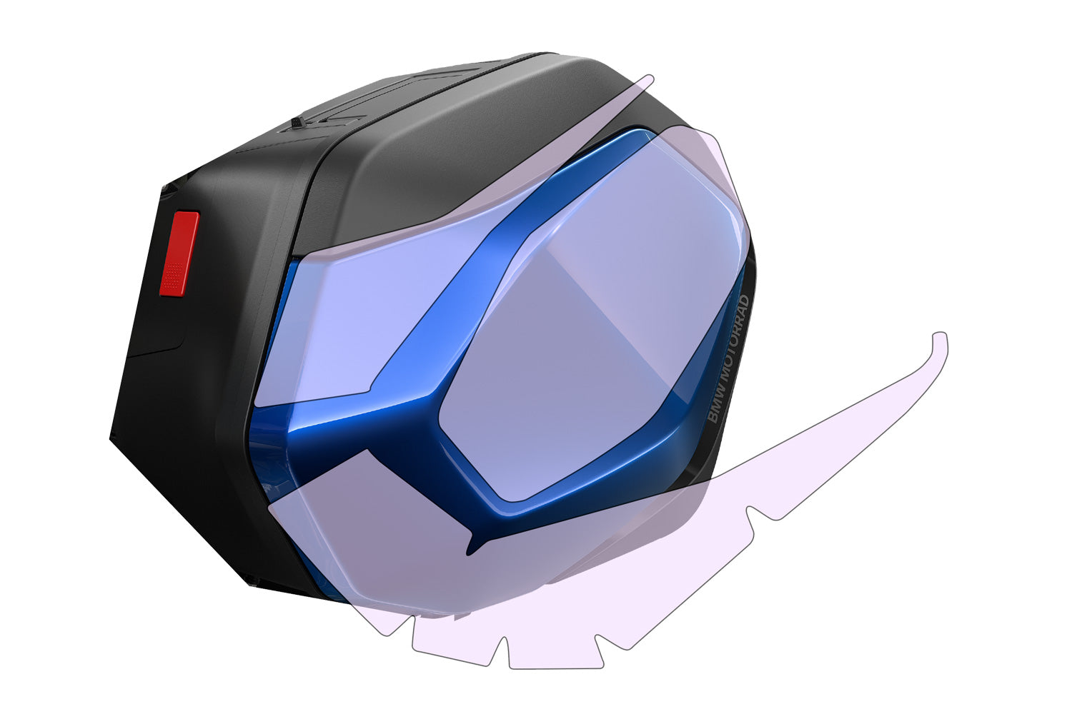 PremiumShield - Side Pannier Protection Film Set for R 1300 R + RS