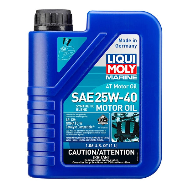 LiquiMoly-OIL 4T SYNTHETIC SAE 25W40 MARINE 1L 20546 4100420205460