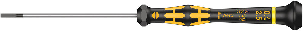 Wera Tools - 1578 A ESD Kraftform Micro screwdriver for slotted screws