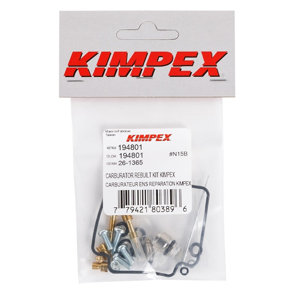 Kimpex - Carburetor Repair Kit (26-1365)