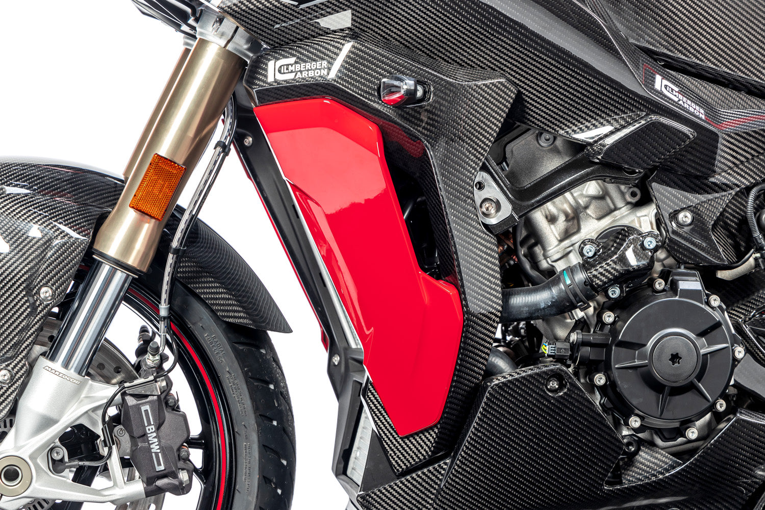 Ilmberger - Radiator Cover (Model with Painted Side Panel) for S 1000 XR