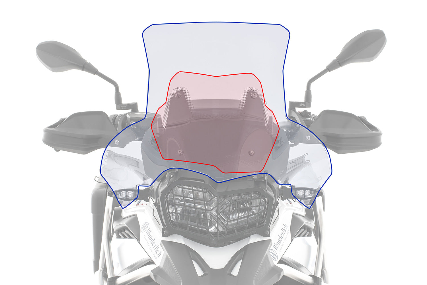 Wunderlich windshield F 750/850 GS »EXTREME«