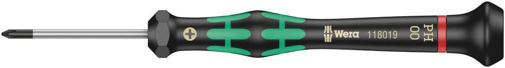 Wera Tools - 2050 PH Screwdriver for Phillips screws for electronic applications