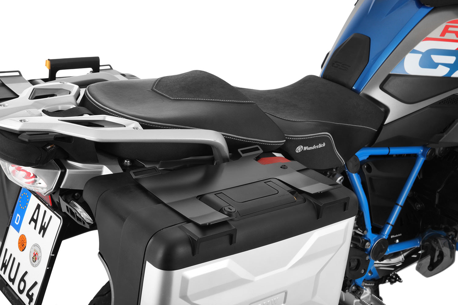 Wunderlich luggage rail for original Vario case R 1200/1250 GS LC black