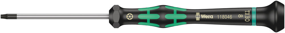 Wera Tools - 2067 TORX® BO Screwdriver for tamper-proof TORX® screws for electronic applications