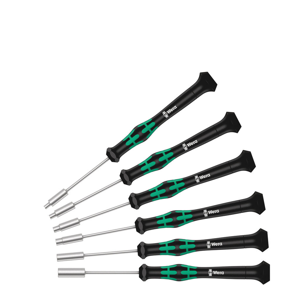 Wera Tools - 2069/6 Screwdriver set and rack for electronic applications
