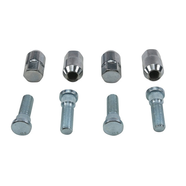 AllBallsRacing-WHEEL STUD/NUT KIT FT/RR POL 85-1109 723980447428