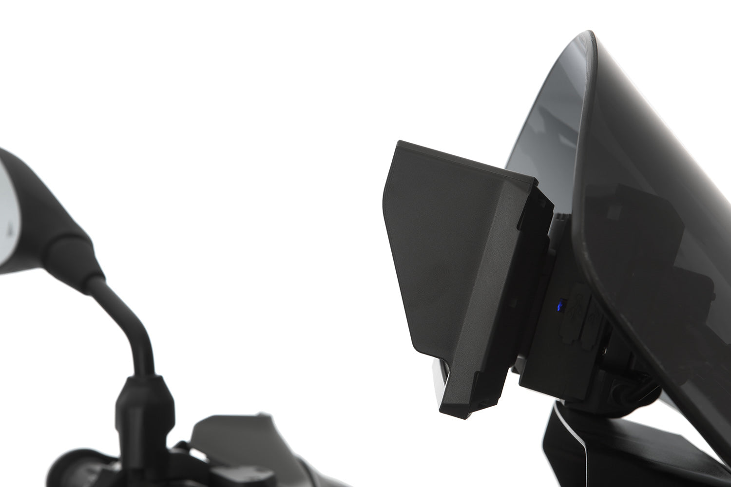 High-quality, specially developed sun visor for the GARMIN Zumo XT2 navigation system
