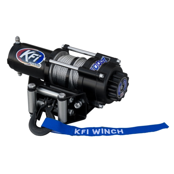 KFIProducts-WINCH 2000LBS ATV STEEL CABLE KFI A2000 748252662132