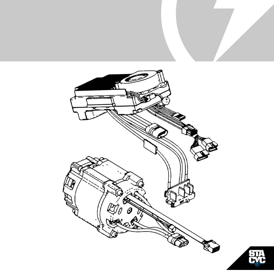 Stacyc - Replacement Motor/Esc Combo for 20eDrive