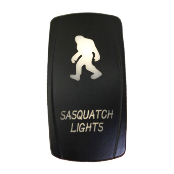 QuakeLed-SWITCH ROCKER 5 PINS SASQUATCH WH QRS308 10355281251