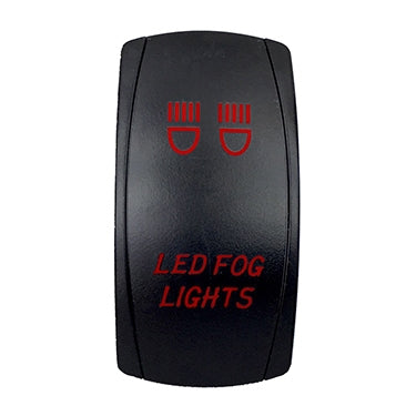 QuakeLed-SWITCH ROCKER 5 PINS LED FOG LIGHTS RD QRS658 103552812741